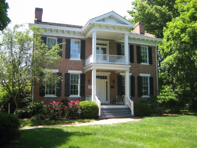 front view exterior of the hawken house webster groves