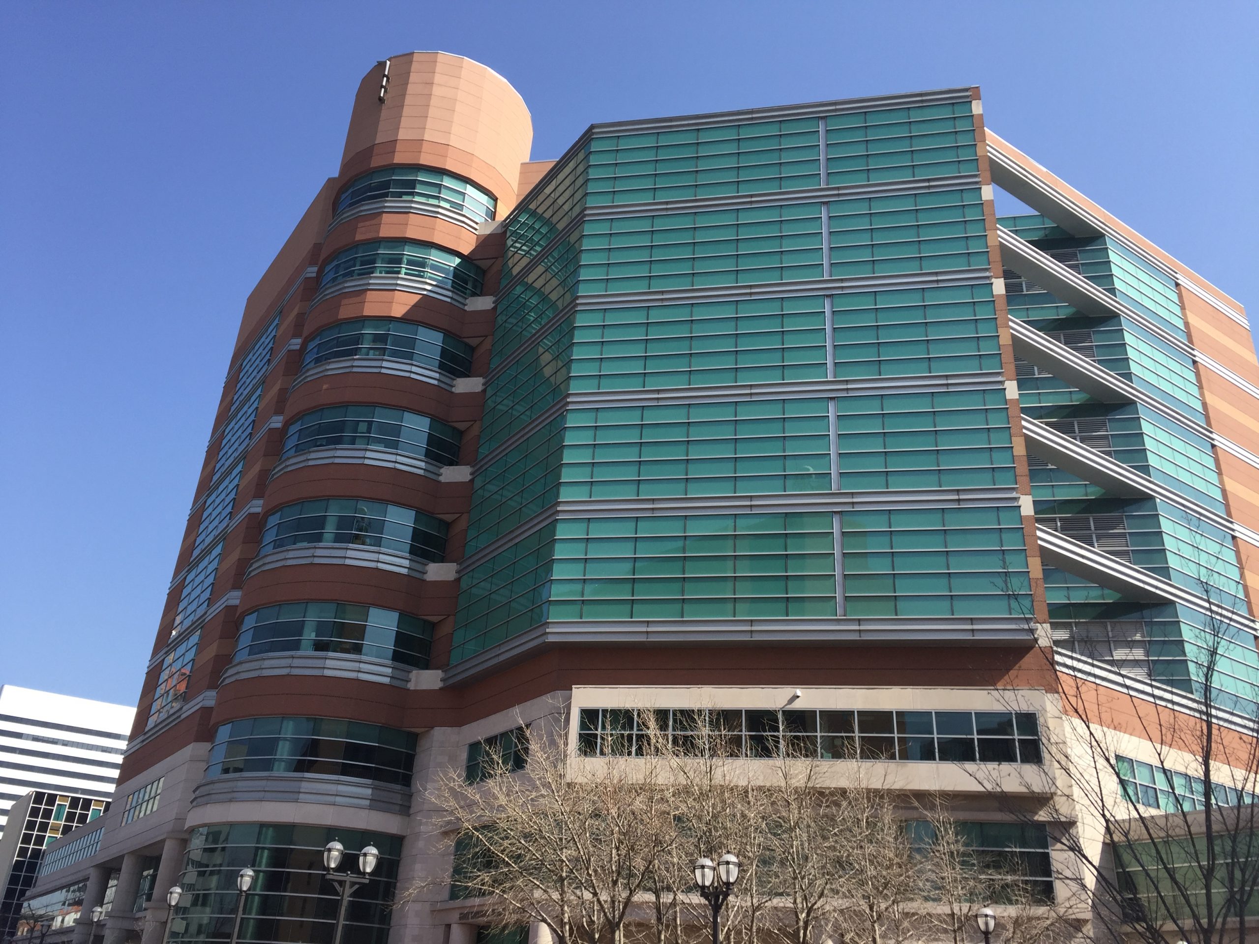 exterior of st louis county justice center